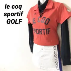 【美品！Mサイズ！秋冬ゴルフ！】le coq GOLF3点セットアップ！