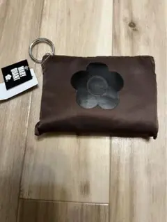 マリークヮント3WAYエコバッグ ケース付き ベージュ 【MARY QUANT】