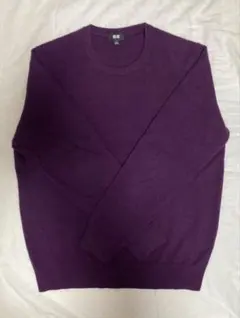 カシミヤクルーネックセーター ニット