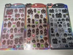 うるちゅるPOPSEAL モンチッチ3セット