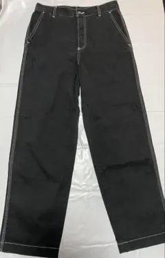 ZARA ブラック ストレートデニム EUR36