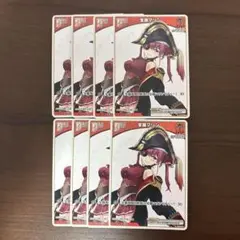 ホロカ　宝鐘マリン　Debut　8枚セット　ホロライブ