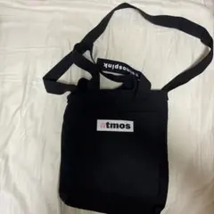 atmos pink ショルダーバッグ ブラック