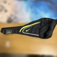 Nike ボディバッグ 黒/イエロー ランニング用