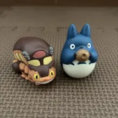 トトロとネコバスの指人形2点セット⭐︎