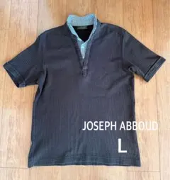 【専用】JOSEPH ABBOUD シャツ ダークブラウン/ Lのサムネイル
