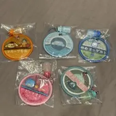 サンリオ　ミルクキャップシアーチャーム　ぷりん　シナモン　ポチャッコ　5種