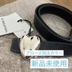 アバケーション EART30 BUCKLE ネイビー　ハート　ベルト　別注 アバケーション EART30 BUCKLE ネイビー ハート ベルト 別注 別注】＜A