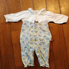 襟付きロンパース