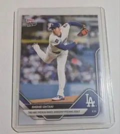ち*び様 大谷翔平 2025 Topps NOW Card 307　663日ぶり