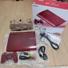 【ジャンク品】 PlayStation 3 ガーネット・レッド 250GB