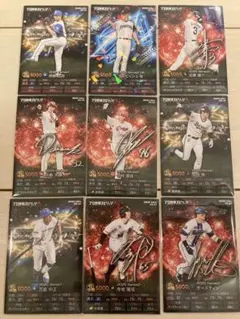 プロ野球チップス　カードセット プロスピ　ダルビッシュ有　キラ含む　9枚