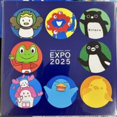 ミャクミャク JR 7キャラクター All Stars ピンバッジ - メルカリ