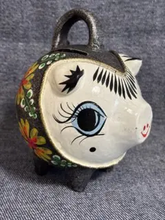 HAMS Standing Pig Bank アイアン ブタ 貯金箱 鋳物 - メルカリ
