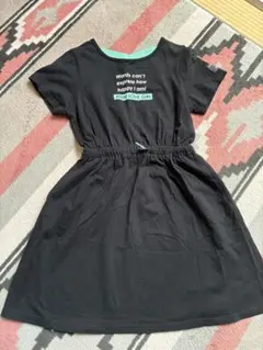 【150センチ】JENNI LOVE GIRL 半袖ワンピース ブラック