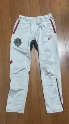 アシックス ジャージパンツ ホワイト