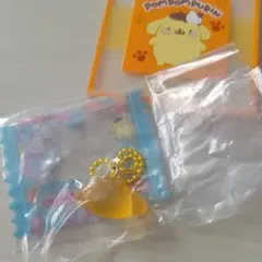 GUMMY　ポムポムプリン　グミチュアチャーム コースターのおまけ付き