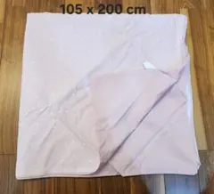 ピンク色 白い水玉 敷布団カバー 105×200cm