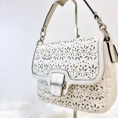 Coach Taylor Eyelet Cutwork Shoulder