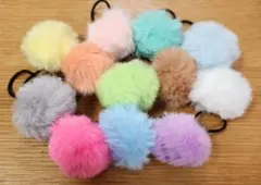 フワフワ　ヘアゴム　セット