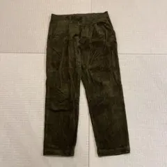 グローバルワーク　コーデュロイパンツ　L カーキ　グリーン　ズボン　パンツ