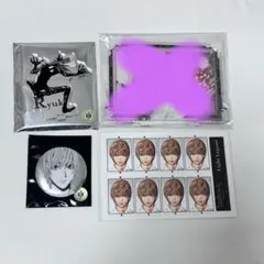 夜神月 アクリルスタンド 証明写真 リューク 推しキャラバッジコレクション