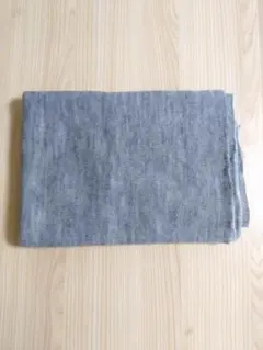 ウール混　接結ニット生地 グレー　110×50