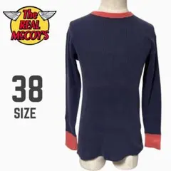 リアルマッコイズ ジョーマッコイ　BALL PARKワッフルサーマル長袖Tシャツ