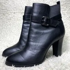 『美品』DIANA 2way ベルト サイドゴアブーツ ショートブーツ ブラック