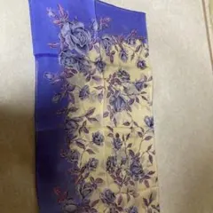 フランス製，シルクスカーフ，未使用バリにて購入