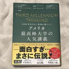 THIRD MILLENNIUM THINKING