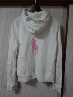 ごっちん様専用 POLO RALPH LAUREN パーカー フーディ アイボリ - メルカリ