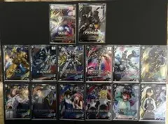 アーセナルベース　サザビー　νガンダム　　VE1弾のMレア全12枚