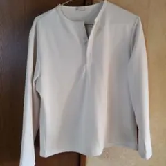 REFINED WAFFLE HENLEY NECK L/S TEE 2着セット