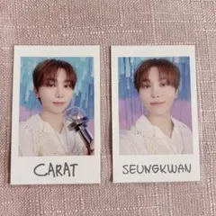 SEVENTEEN セブチ YAKUSOKU インスタントフォト スングァン