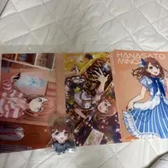 花里みのり クリアファイル3枚セット＆ぬいぐるみ