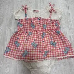 swimmer バースデイ　ロンパース 70cm