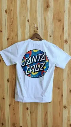 サンタクルーズ（SANTACRUZ）Ｍサイズ　スケーター系Ｔシャツ　新品　白　2