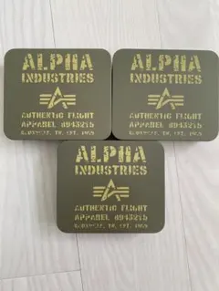 ALPHA INDUSTRIES ミリタリー缶 チェーンセット