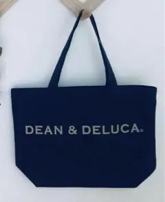 Dean&Deluca ネイビートートバッグ　Lサイズ