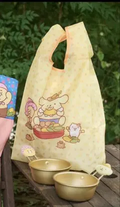 新商品 산리오 カカオフレンズ 폼폼푸린 エコバッグ 韓国限定 コラボ