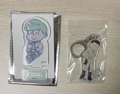 おそ松さん　チョロ松　アクスタ　アクキー　Snow ver. ファミマ　セリア