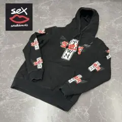 【希少】SEX SKATEBOARDS ブラックパーカー Mサイズ　ストリート