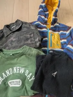 服　ジャケット　4点セット　福袋　シャツ　迷彩ジャケット　まとめ売り