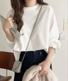 classical elf キャンディスリーブカットジョーゼットブラウス