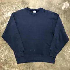 古着 80~90s BVD 無地 ブランクスウェット USA製 M ボロ