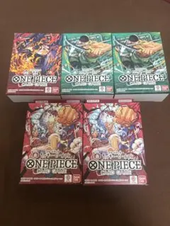 【ヤケクソ値下げ（気分で元値に戻します）】ワンピースカード　スタートデッキ 5個 ヤケクソ値下げ（気分で元値に戻します）】ワンピースカード スタート