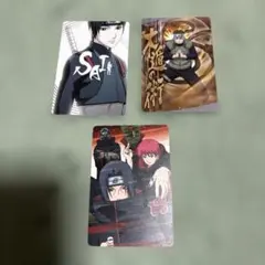 NARUTO　カード　暁メンバー　イタチ　サソリ　デイダラ　鬼鮫　4枚セット NARUTO イタチ・カカシらのスケーターver 描き下ろしグッズ 3月発売!