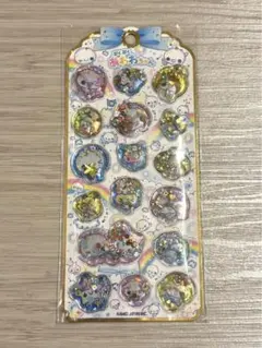 ぷくぷくあわわちゃん　ウォーターインシール