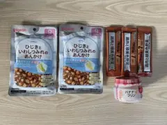 Pigeon ひじきといわしのあんかけ 2パック キューピー バナナプリン